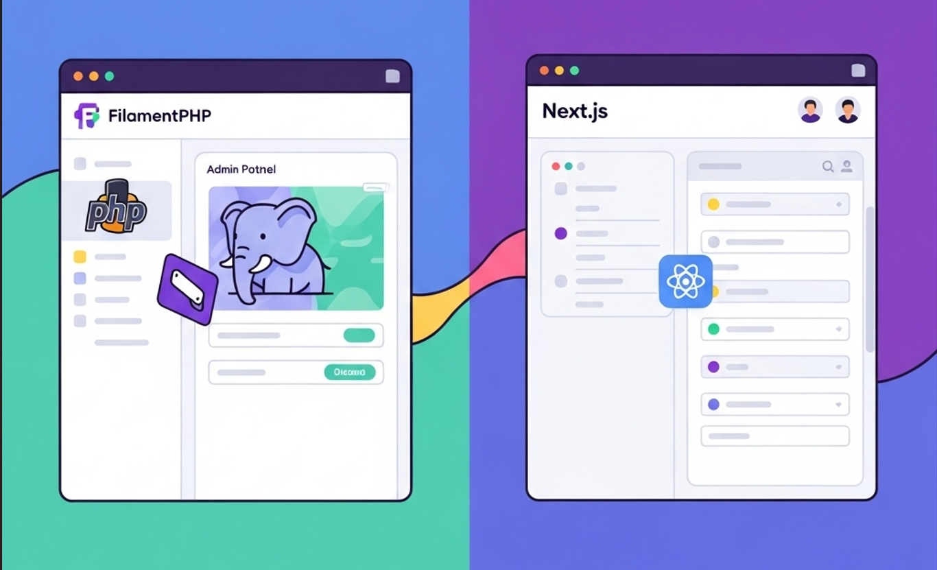 Dari FilamentPHP ke Next.js: Cari Rasa yang Sama