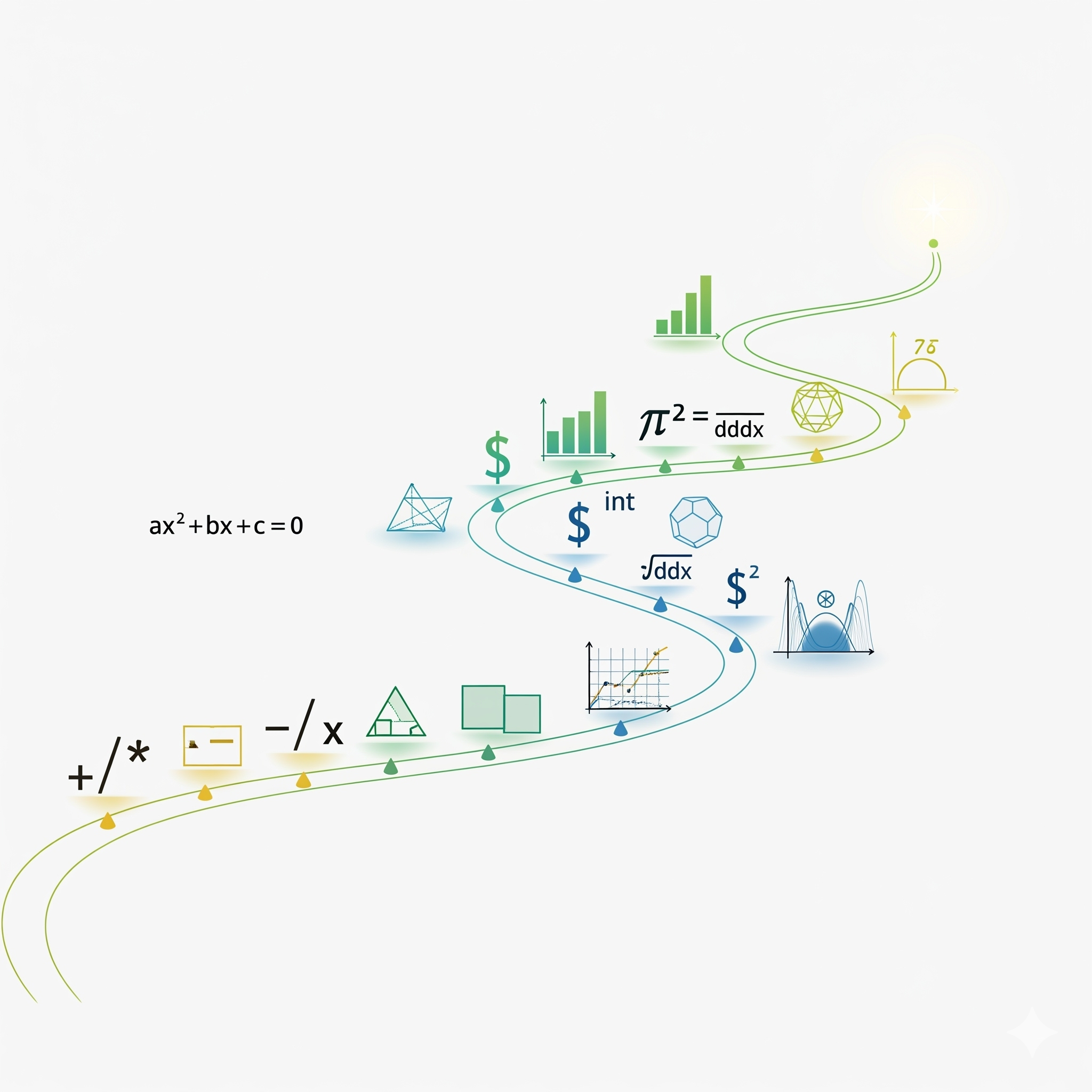 Roadmap Belajar Matematika (Versi Pribadiku)